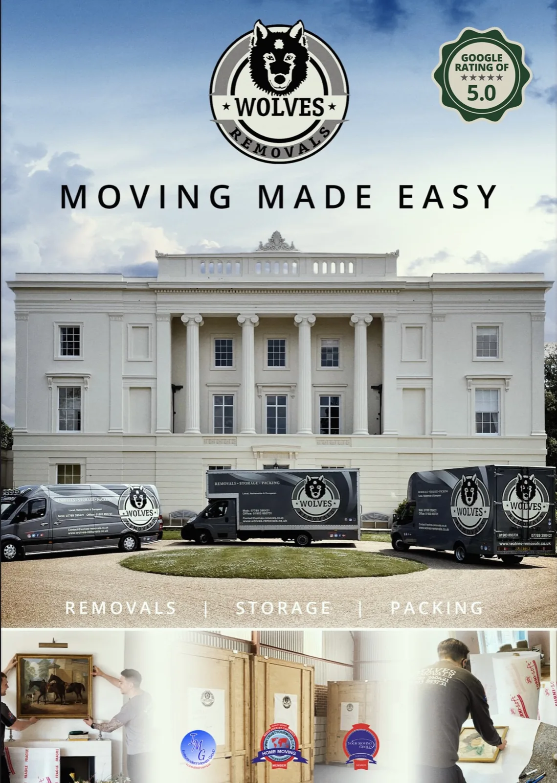 Moving made easy fleet banner