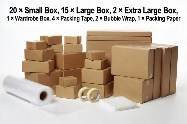 3 Bedroom Moving Kit