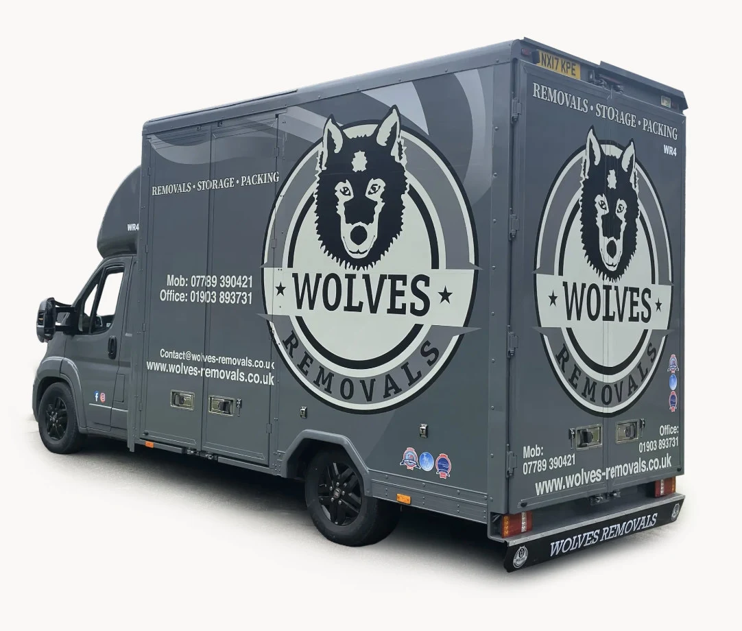The Wolves Removals Luton van for removals, storage and packing in Sussex