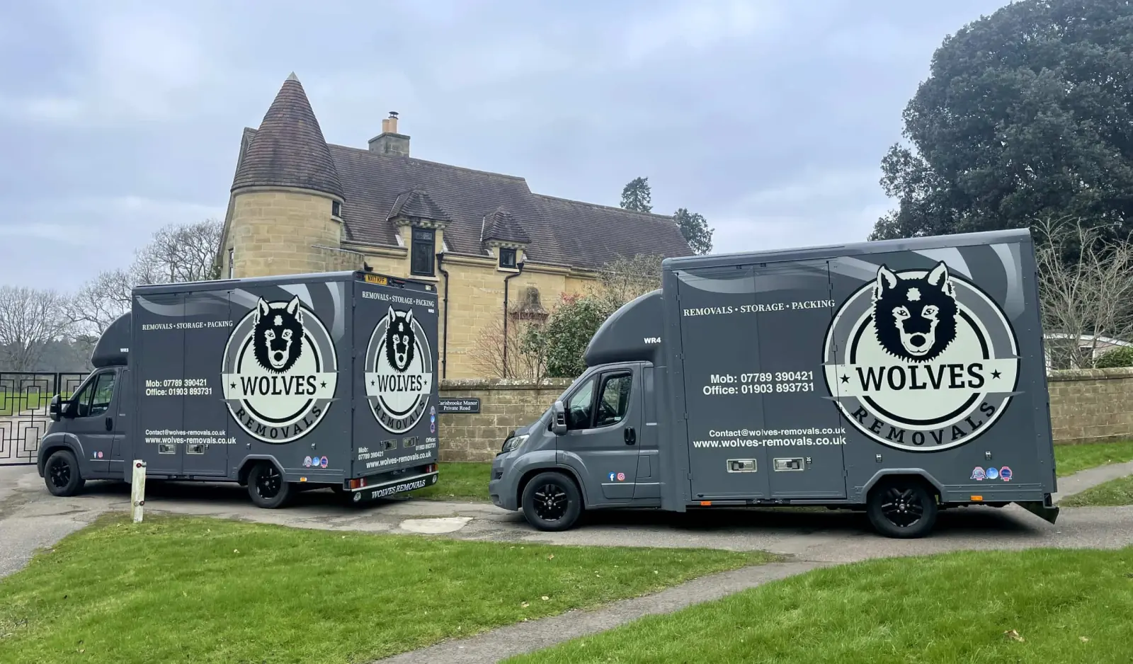 Wolves Removals carrying out a removal in Guildford