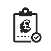 Removals quotation price clipboard icon